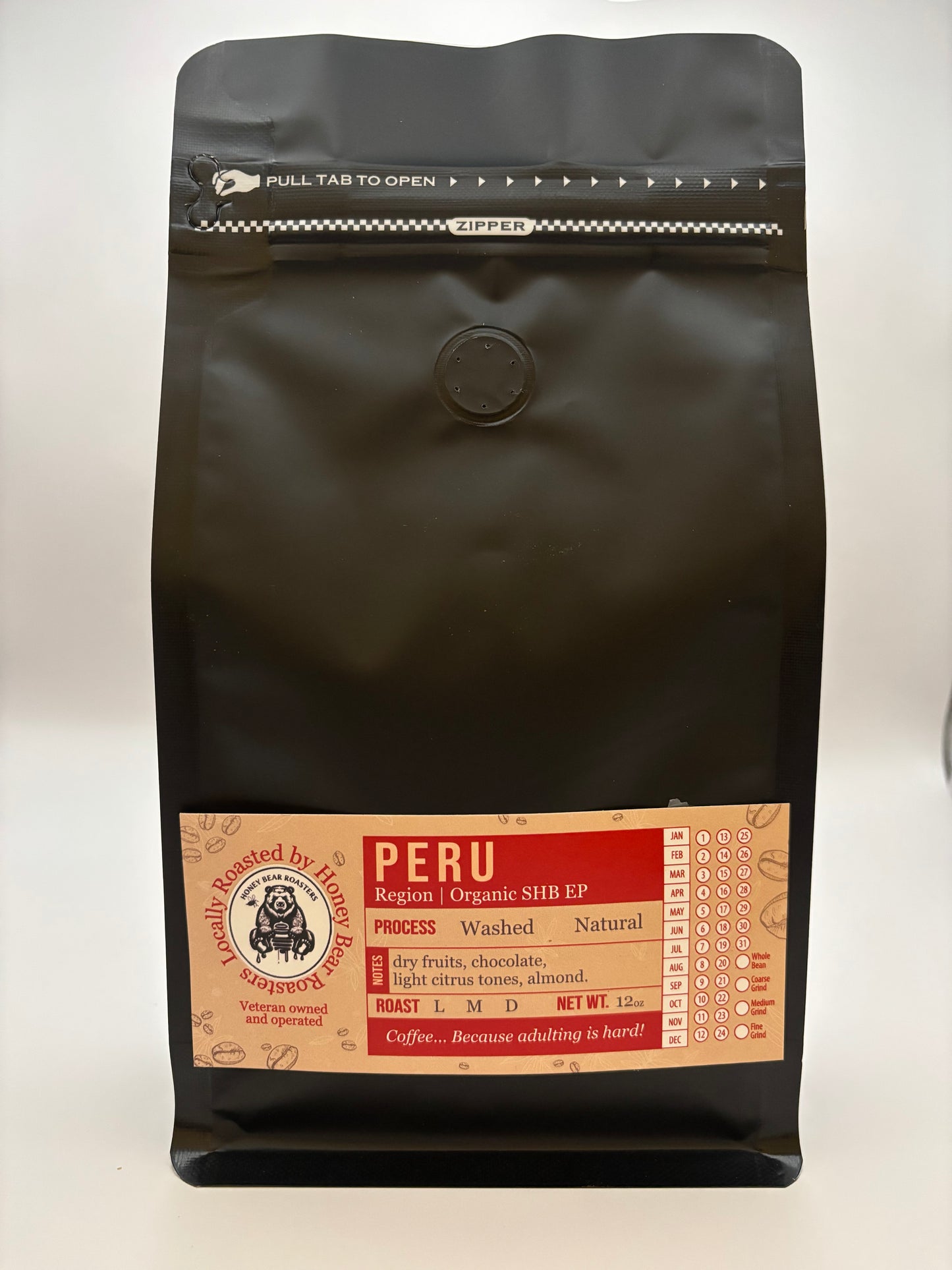 Peru 12 OZ Coffee