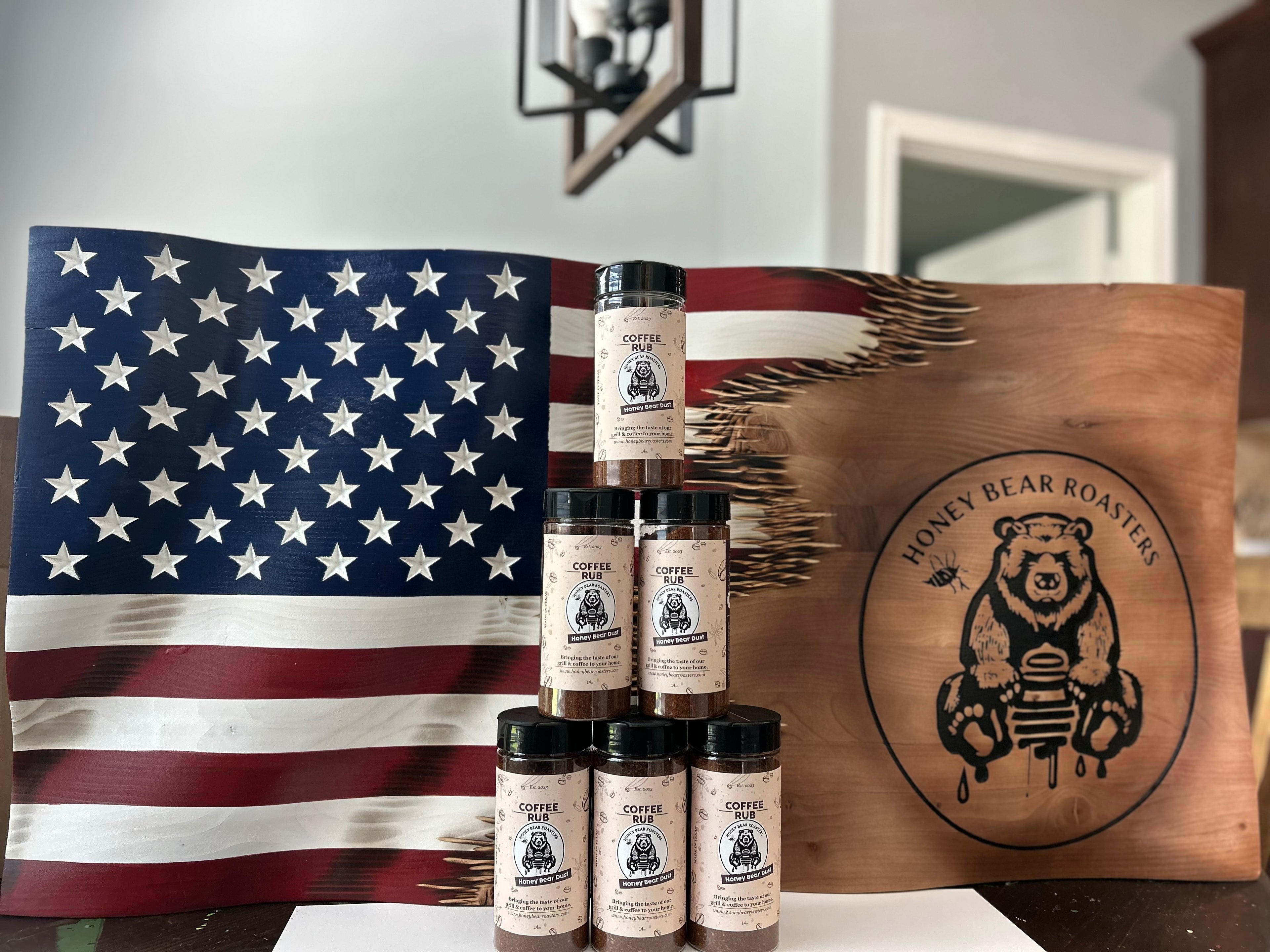 Honey Bear Dust 8 Oz bottle